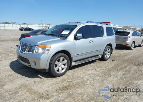 2011 Nissan Armada Sl from USA, damaged, VIN 5N1BA0ND7BN622095